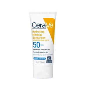 CeraVe Hydrating Mineral Face Sunscreen Broad Spectrum SPF 50 75 ml Best Price In Bangladesh